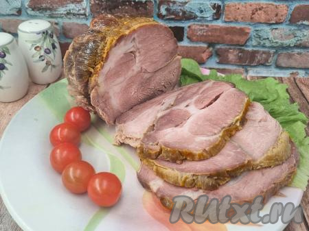 Свинина целым куском в фольге в духовке