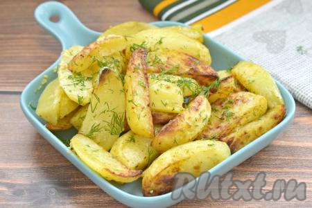 Картошка в майонезе в аэрогриле