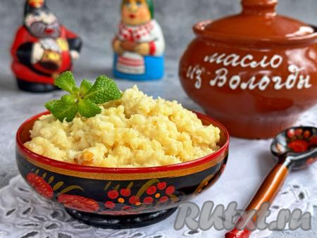 Пшённая каша в горшочке в аэрогриле