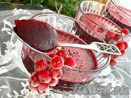 Желе из замороженных ягод с желатином