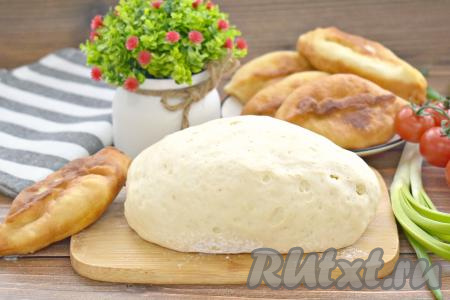 Тесто на живых дрожжах для жареных пирожков