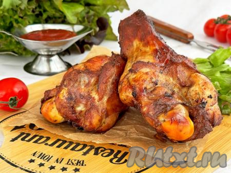 Плечи индейки в аэрогриле