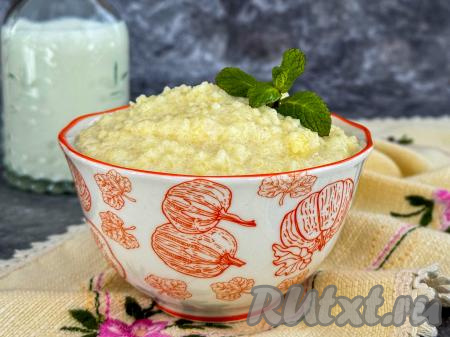 Каша из кускуса на молоке