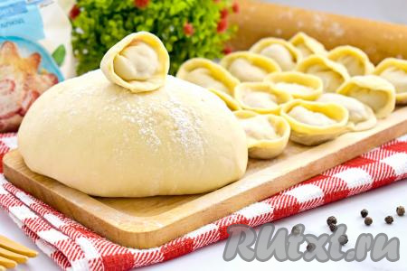 Тесто для пельменей с крахмалом