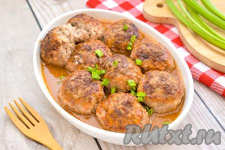 Тефтели в томатном соусе в аэрогриле