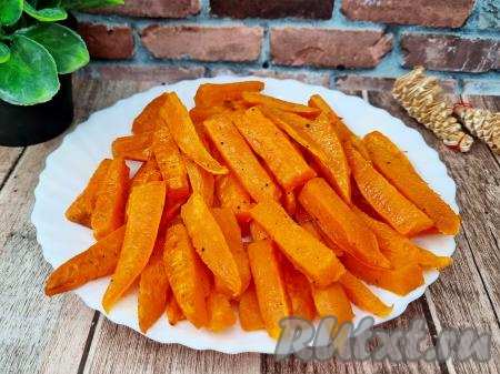 Батат фри в духовке