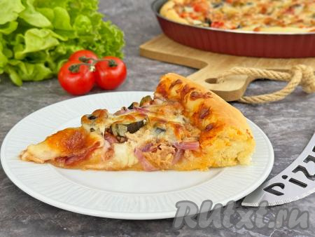 Пицца с тушёнкой