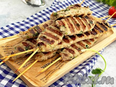 Люля-кебабы на электрогриле