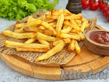 Как приготовить замороженный картофель фри в аэрогриле