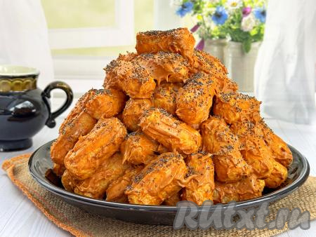 Торт "Муравейник" из кукурузных палочек