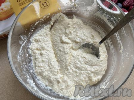 Творожная начинка для тарталеток должна быть нежидкой.&nbsp;