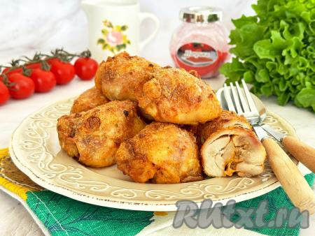 Филе куриного бедра в аэрогриле