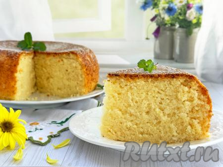 Творожный кекс в мультиварке