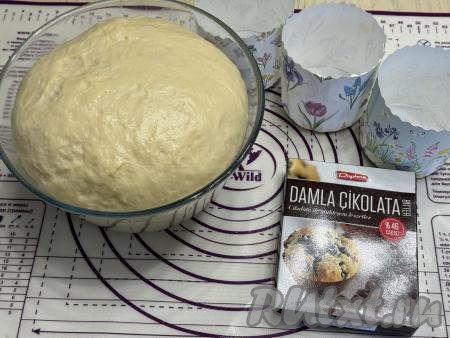 Тесто ещё раз поднимется.