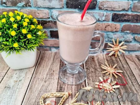 Молочный коктейль с какао