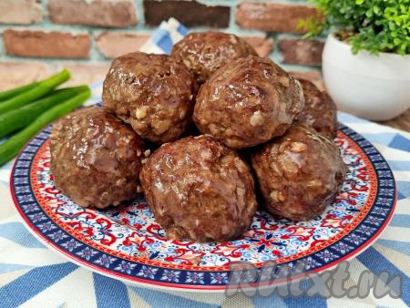 Котлеты из говядины, запечённые в духовке