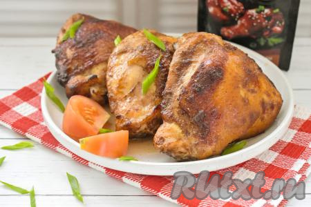 Куриные бёдра в соусе "Терияки" в аэрогриле