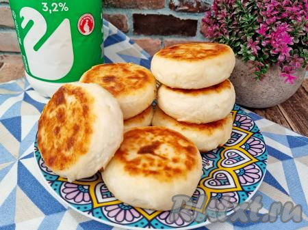 Сырники из творога на кефире на сковороде
