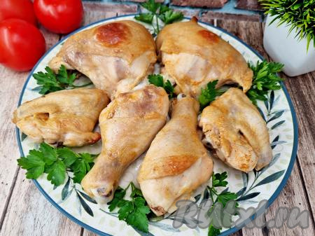 Курица в ряженке в духовке