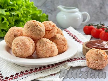 Картофельные шарики с сыром в аэрогриле