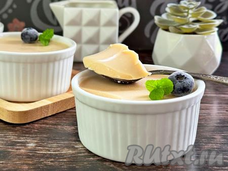 Желе из творога и ряженки