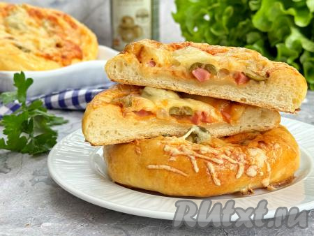 Смаженки с колбасой и сыром