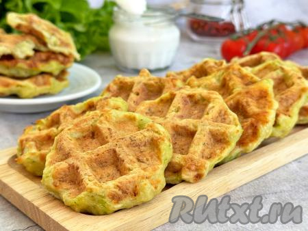 Кабачково-картофельные вафли в вафельнице