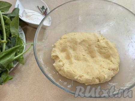 Начать замешивать руками мягкое, пластичное, не липнущее к ладоням песочное тесто, добавляя по мере необходимости оставшуюся муку, и собирая тесто в ком. В зависимости от величины яйца, жирности масла, качества муки, вам может потребоваться добавить немного больше или меньше муки, чем указано в ингредиентах, главное - ориентироваться на консистенцию замешиваемого песочного теста. Как только соберёте тесто в нежный ком, значит больше не нужно вымешивать тесто и добавлять муку. Разделить тесто на 2 части. Одна часть теста должна быть немного больше другой. Большую часть теста завернуть в целлофановый пакет и убрать в холодильник минут на 30. А меньшую часть теста, завернув в пакет, отправить в морозилку.&nbsp;