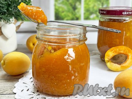 Абрикосовый джем с агар-агаром
