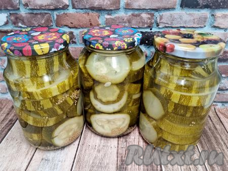 Кабачки по-фински на зиму
