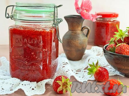 Клубничный джем с пектином
