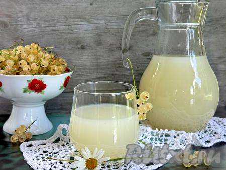 Кисель из белой смородины