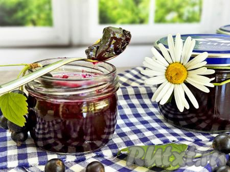 Варенье из чёрной смородины с пектином