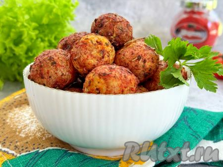 Молодая мелкая картошка в аэрогриле