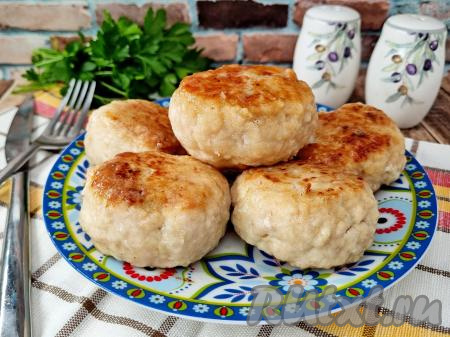 Куриные котлеты с цветной капустой