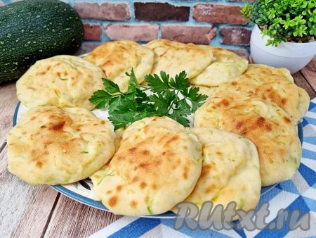 Оладьи из кабачков на кефире в духовке