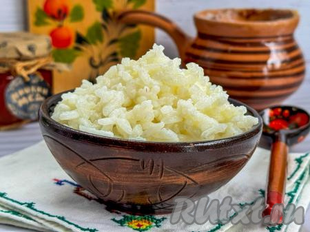 Рисовая каша на молоке в аэрогриле