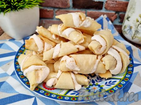 Рогалики с безе