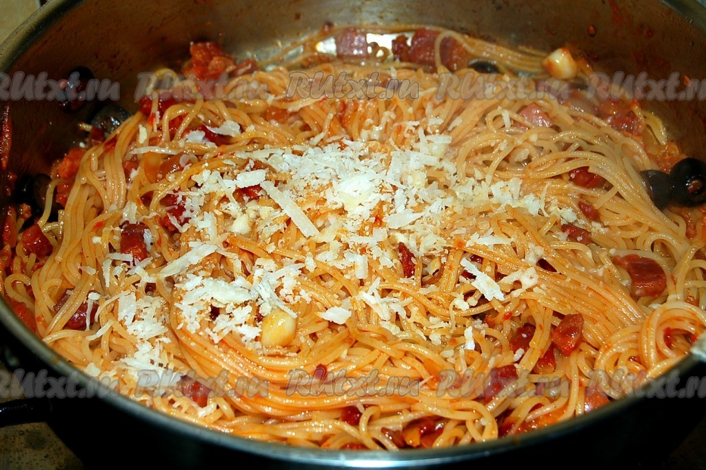 спагетти рецепты приготовления простые и вкусные на сковороде | Дзен