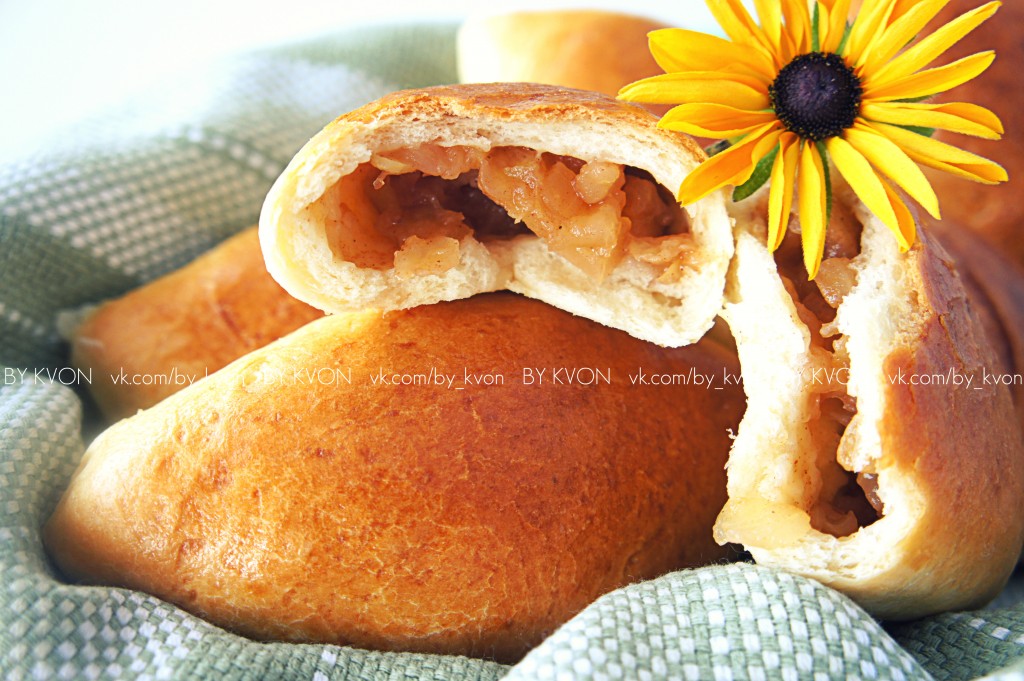 Пирожки с яблоками в духовке пошаговый рецепт с фото