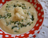 Крем-суп из цветной капусты со сливками