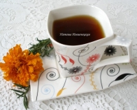Черный чай с имеретинским шафраном