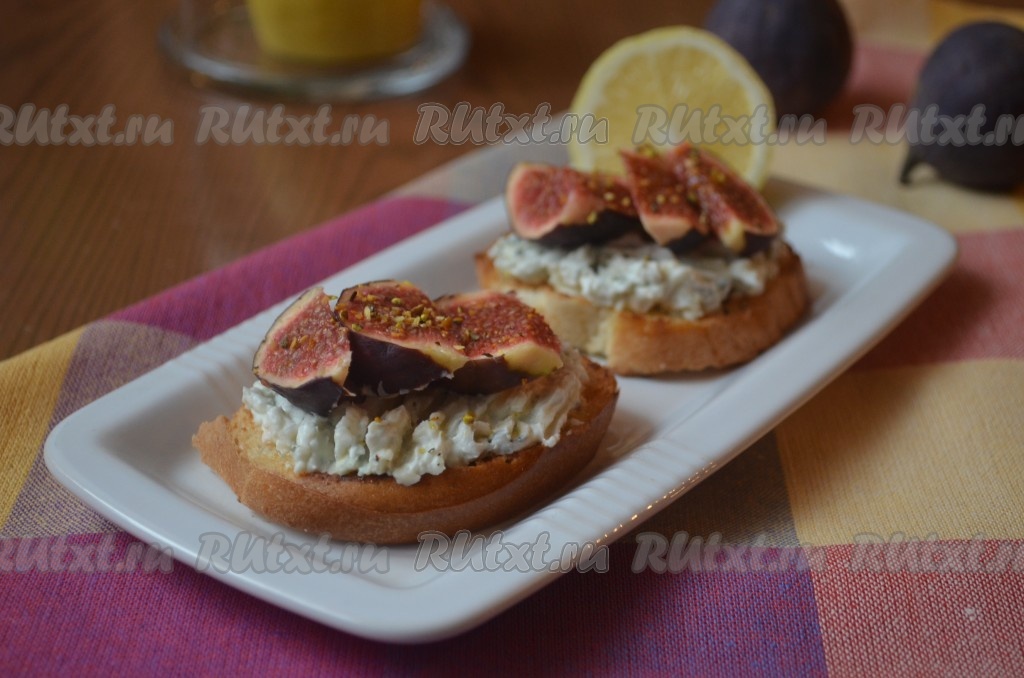 Кростини с сыром: 6 фото в рецепте