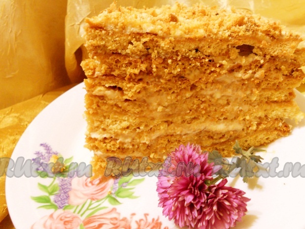 Рецепт Приготовления Торта Медовый С Фото
