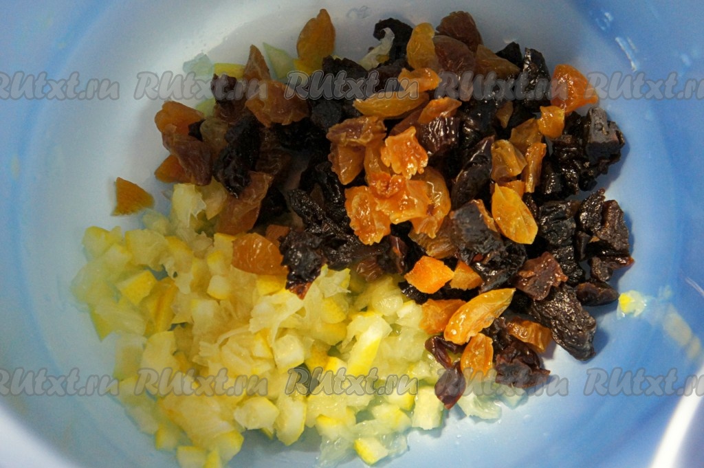 Витаминная смесь из сухофруктов, орехов и мёда - 10 пошаговых фото в ...