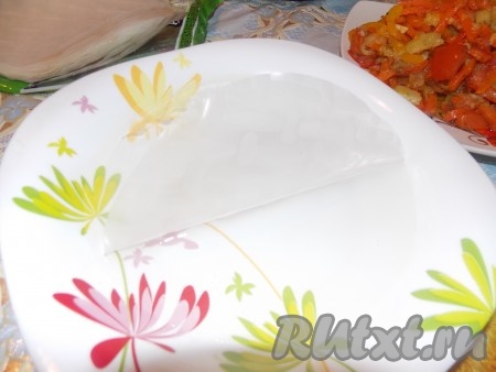 Рецепты с рисовой бумагой начинки с фото пошагово в домашних условиях