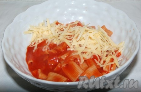 Макароны с томатным соусом