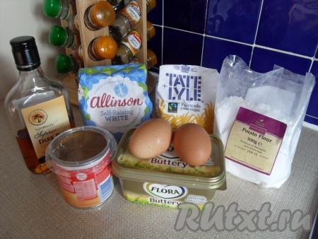 Ингредиенты для приготовления печенья "Альфахорес"