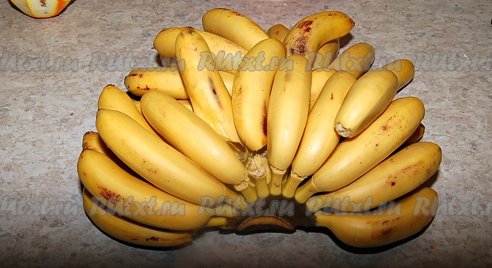 Варенье из бананов и лимона