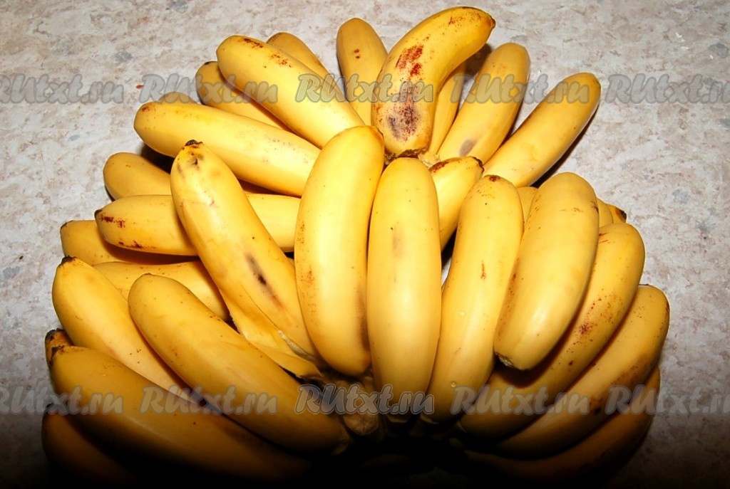Как заморозить бананы - 7 пошаговых фото в рецепте